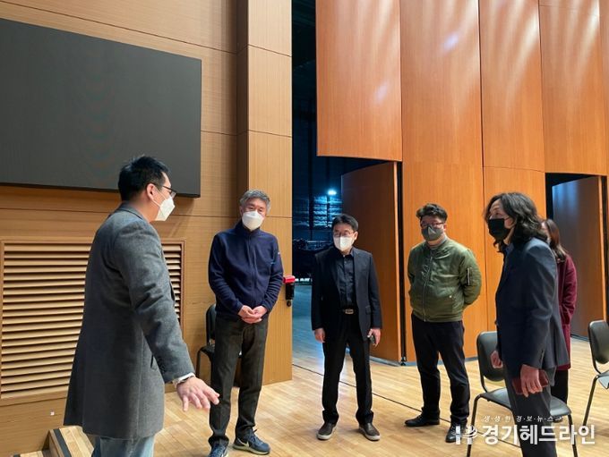 길영배 대표이사, 재단 시설 찾아 중대재해 예방을 위한 안전점검, 수원SK아트리움 현장