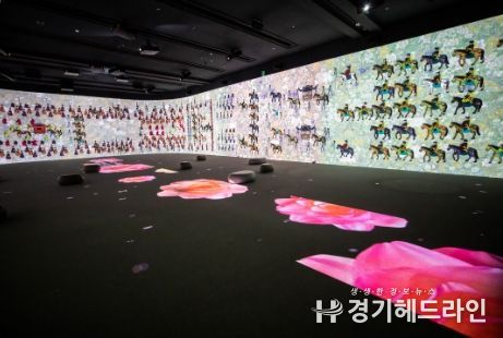 200년 전 '왕의 행차, 백성과 함께하다!' 디지털 실감영상 전시