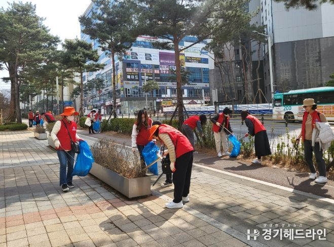 하남시 위례동 유관단체, 관내 합동 환경정화 활동 실시