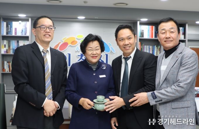 말레이시아 티아난(Tian-An) 대표단과 김경희 이천시장