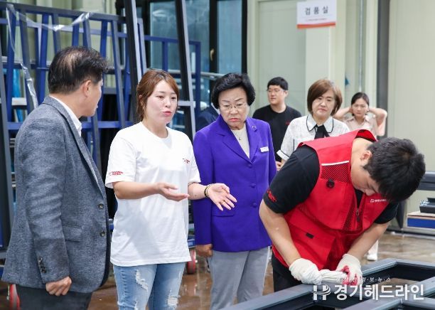 피마펜코리아 방문한 김경희 이천시장
