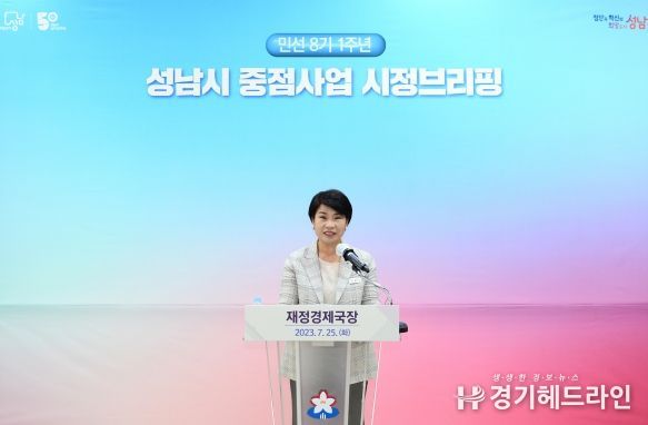 민선 8기 1주년 공약사업 및 중점사업 3번째 시정 브리핑 개최