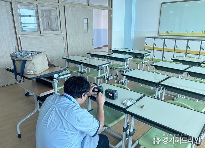 인천동부교육지원청, 학교시설 내 공기질 특별점검 실시
