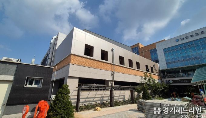 ‘인천청호초중 실내체육공간 증축공사’