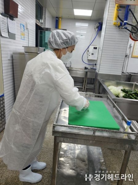 학교급식 안전성 검사 모두 ‘적합’ 판정