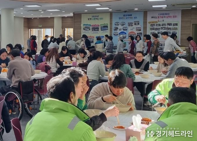 광교1동 통장협의회, 떡국 나눔 행사 추진