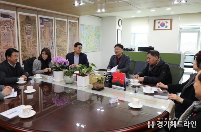 2025년 수원특례시 팔달구 단체장 신년인사회 개회