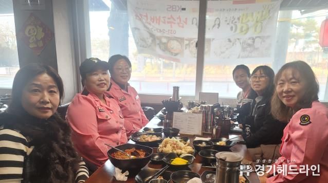 수원특례시 팔달구, 여성지원민방위대 임원진 격려