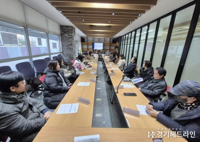 수원특례시 권선구 금곡동, '2025년 상반기 주민자치센터 프로그램 강사 간담회' 개최