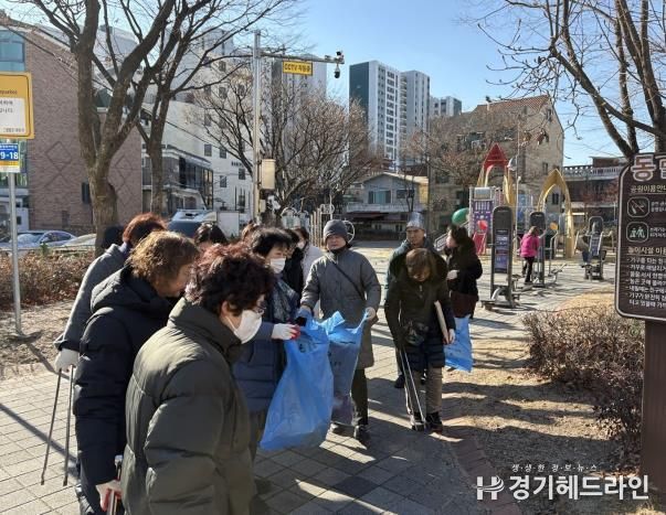 수원특례시 팔달구 화서1동, 2025년 설맞이 대청소 실시
