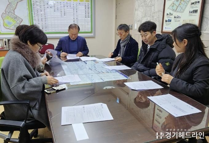 수원특례시 장안구 송죽동 주민자치회, 관내 의료취약계층 치과진료 지원 사업 간담회 개최