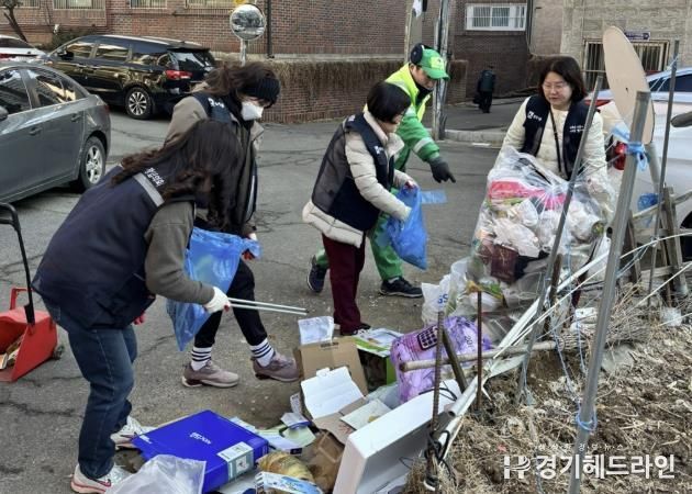 수원특례시 장안구 정자1동, 쾌적한 명절을 위한 대청소 추진