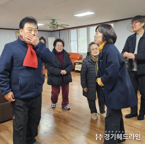 수원시 영통구 매탄4동, 설명절 맞이 관내 경로당에 백미전달