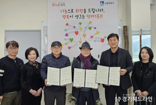 수원특례시 장안구 정자1동, 이교수한정식과 업무협약 체결