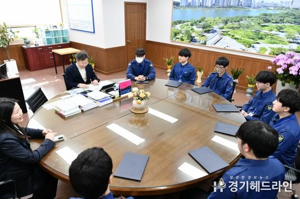 수원특례시 영통구, 모범 사회복무요원 표창 및 소통 간담회 실시
