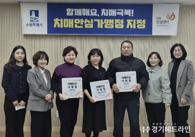 현판 전달식 후 기념촬영을 하고 있다