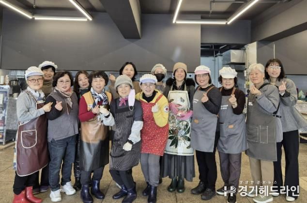 수원특례시 장안구 파장동, 사랑의 도시락 봉사현장 격려방문