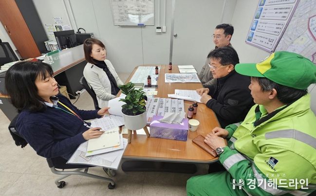 수원특례시 팔달구 매교동, 생활폐기물 수거업체와의 간담회 개최