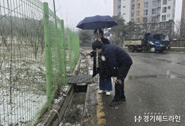 수원특례시 권선구 호매실동, 해빙기 취약지역 순찰 실시 및 범시민 눈 쓸기운동 독려