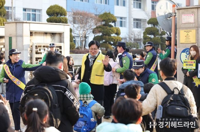 신학기 맞이 교통안전 캠페인