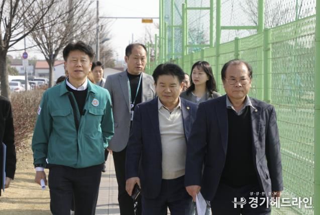 수원특례시 권선구, 시도의원과 함께 관내 주요사업 현장 찾아