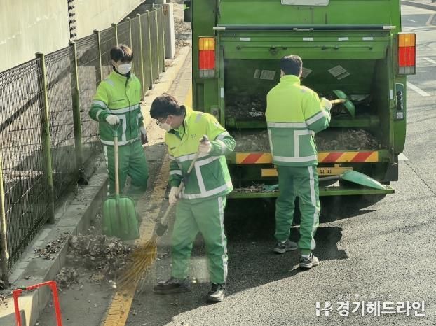 산뜻한 새봄맞이, 수원특례시 영통구 기동처리반이 떴다