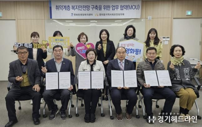 수원특례시 장안구 영화동, 은진종합설비와 업무협약 체결