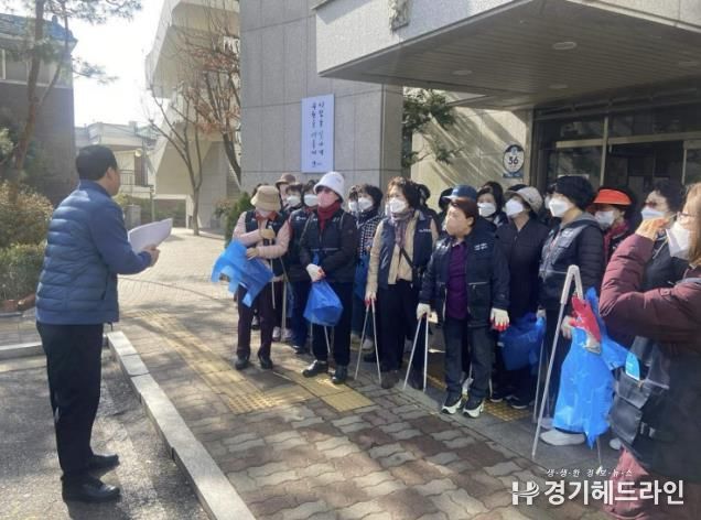 수원특례시 장안구 조원1동, 쾌적한 대추골 위한 봄맞이 대청소