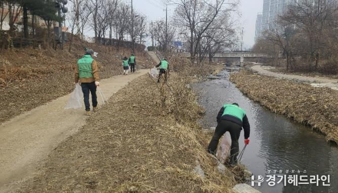 수원특례시 장안구 정자3동 새마을협의회, 서호천 일대 정화활동
