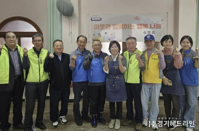 지역봉사단체 수정회, 수원특례시 장안구 조원2동 평화의모후원에서 짜장면 나눔 봉사