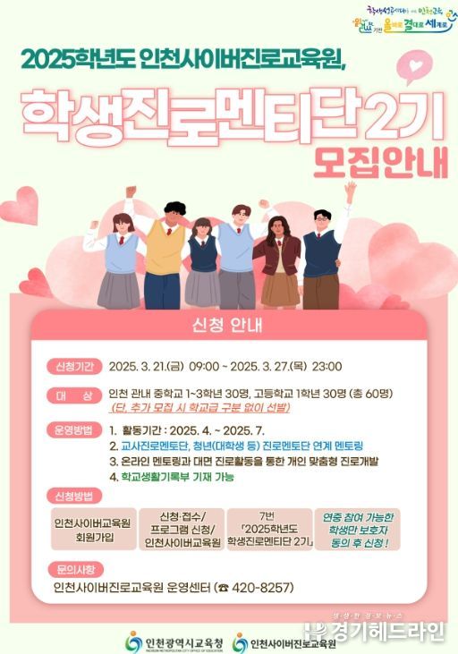 ‘학생진로멘티단 2기’ 모집