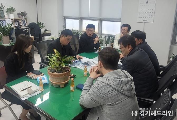수원특례시 팔달구 매산동, 폐기물 수거업체와 간담회 가져