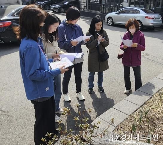 수원특례시 영통구 매탄3동, 손바닥정원 모니터링 실시