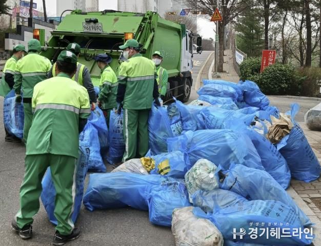 수원특례시 장안구 율천동, 영농폐기물 집중 수거 실시