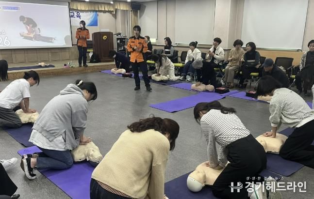 연천군보건의료원, ‘심폐소생술 및 응급처치 교육’실시
