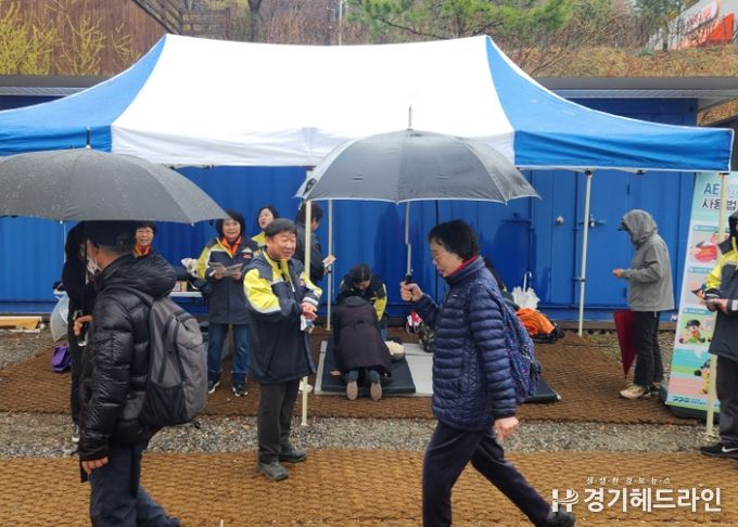 파주소방서 의용소방대, ‘마장호수 수호천사 활동’ 전개