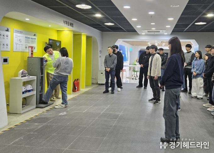 수원특례시 영통구, '신규공직자 재난안전체험' 실시