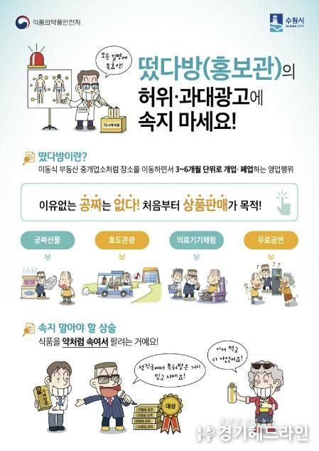 떴다방(홍보관) 피해예방 홍보물