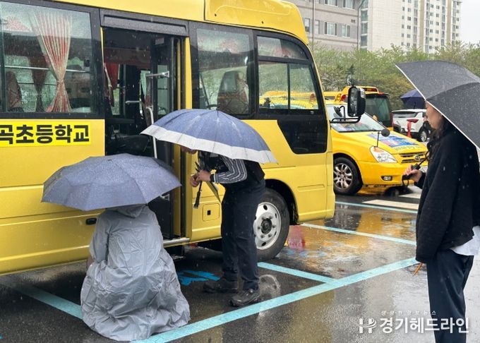 동두천양주교육지원청, 2025년 상반기 어린이통학버스 안전점검으로 학생 안전 강화