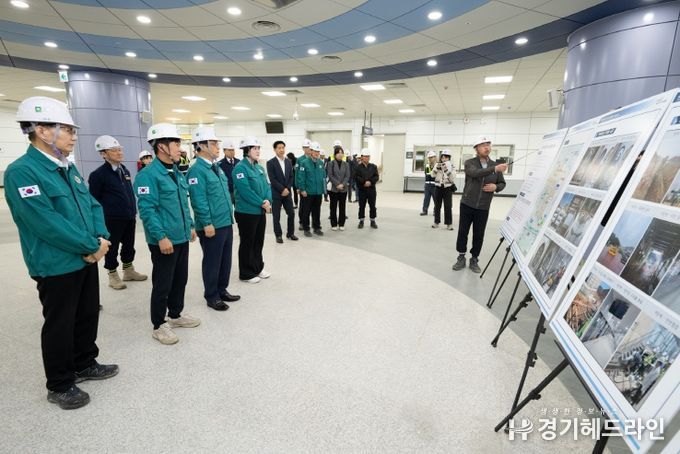 인천시의회 건교위, 인천도시철도1호선 검단 연장선 현장 점검