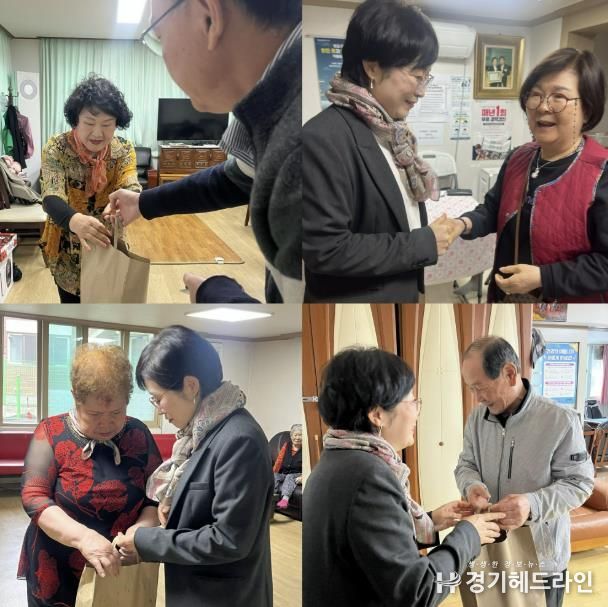 수원특례시 영통구 매탄1동, 어버이날을 맞아 경로당 방문해 따뜻한 정 나눔
