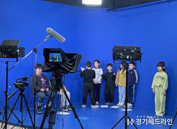 은현초등학교, ‘청소년방송 스튜디오 체험학습’운영
