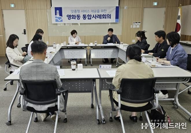 수원특례시 장안구 영화동, 5월 중 통합사례회의 개최