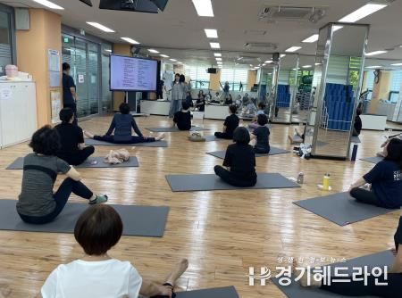 구리시, 운동교실 참여자 대상 만성질환·영양 교육 시행