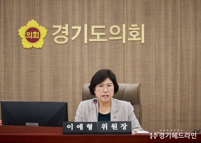 경기도의회 교육행정위원회 이애형 위원장(국민의힘, 수원 세류1·2·3동 및 권선1동)