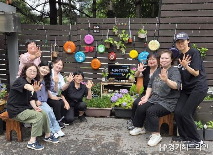 수원특례시 장안구 율천동 손바닥정원단이 제시하는 지속가능한 손바닥정원