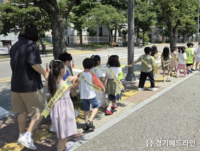 수원특례시 장안구 파장동, 시립파장어린이집과 자원순환 캠페인 펼쳐