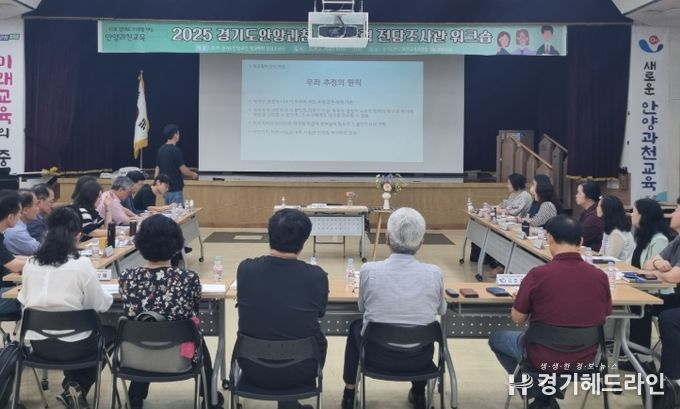 경기도안양과천교육지원청 학교폭력전담조사관 워크숍 운영