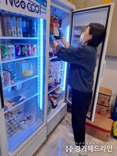 여름철 다소비 식품을 판매하는 배달음식점과 뷔페 음식점을 대상으로 위생 점검을 실시하고 있다.