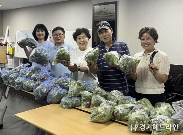 수원특례시 장안구 파장동 통장협의회, 채소로 나누는 따뜻한 마음